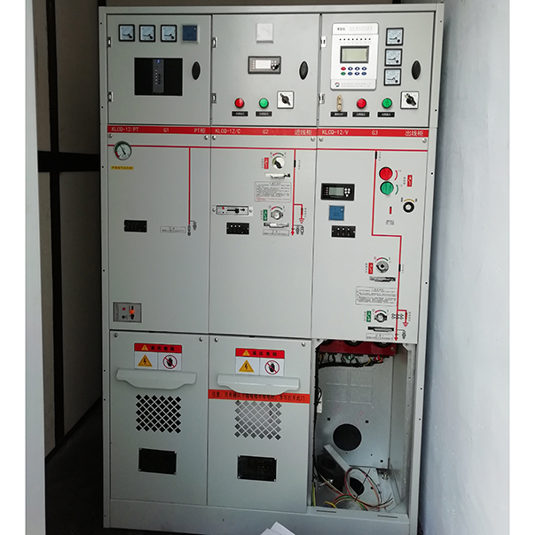 Inflatable cabinet DCV for box change